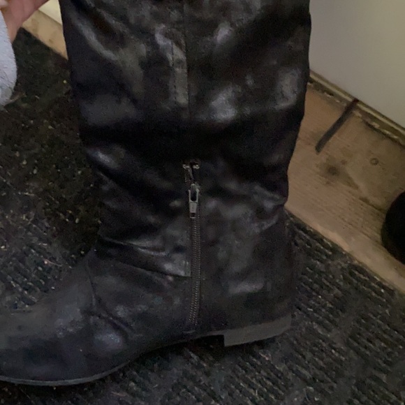 SPRING faux suede boots - Picture 4 of 4